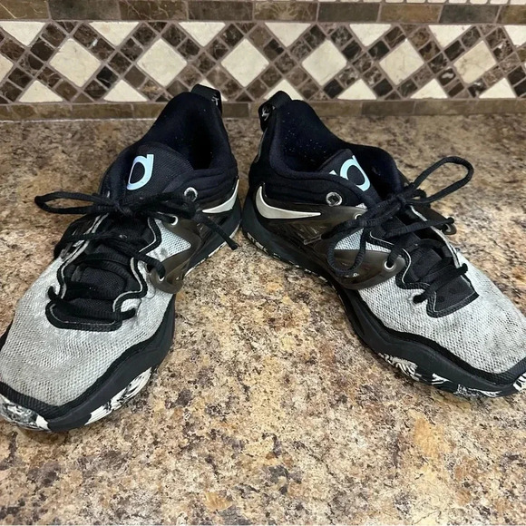 Nike KD 15 Refuge basketball sneakers Men’s 8.5 Black Muliticolor - Picture 5 of 8